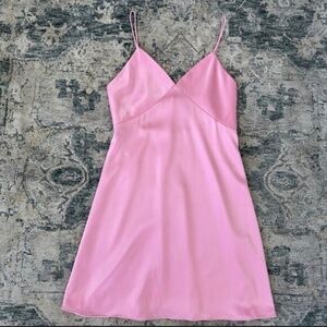 Alice + Olivia Pink Melinda Slip Dress